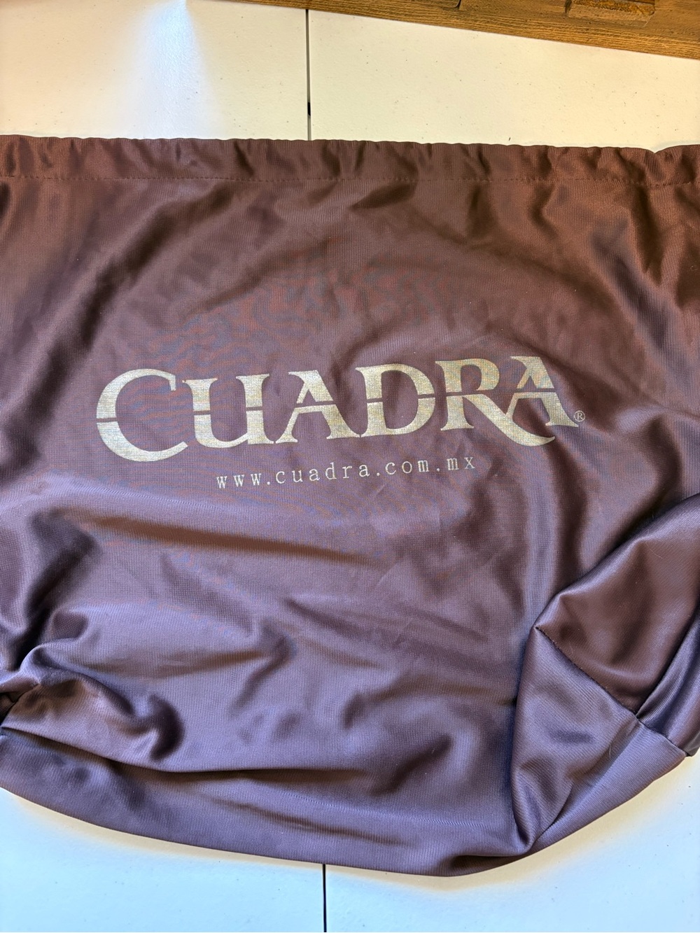 Cuadra leather tan crossbody handbag - Picture 10 of 10